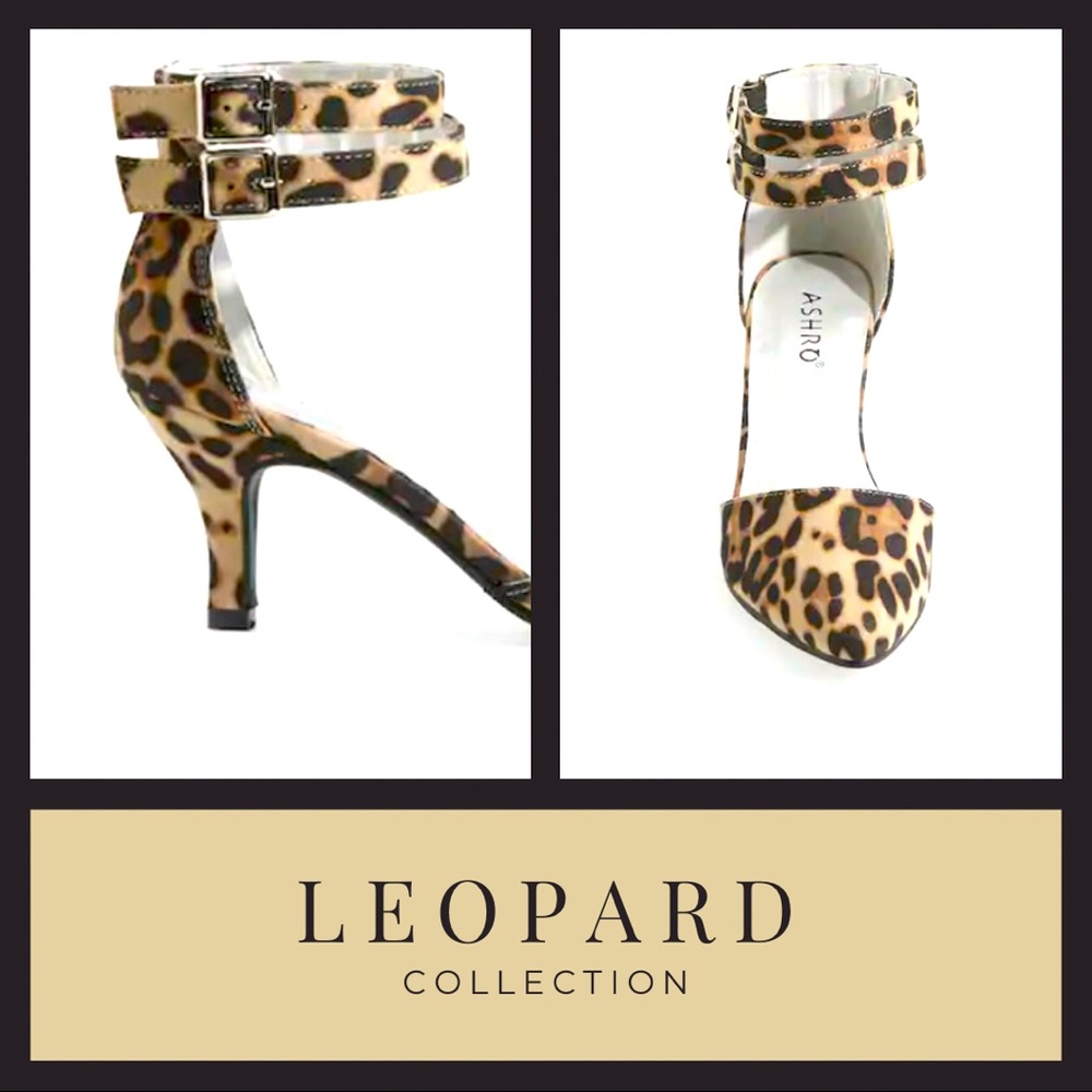 Leopard Heels Shoes